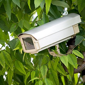 Security camera installation
